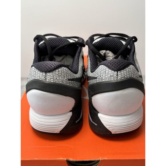 Nike Air Zoom Odyssey 2 Women's Size 9 White/Black Running Shoes (844546-100) - Picture 10 of 15